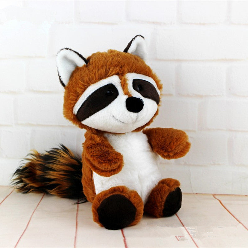 Mapache Marrón Grande de Peluche_55 cm