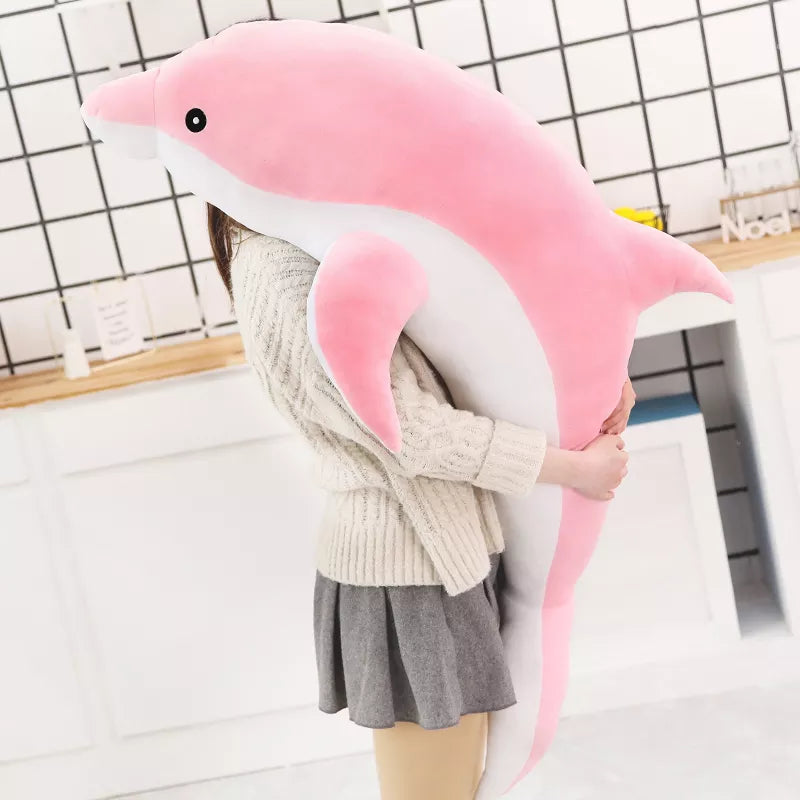 Delfín Rosa Gigante de Peluche_120 cm_2