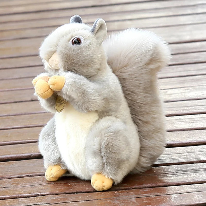 Ardilla Gris de Peluche_20 cm
