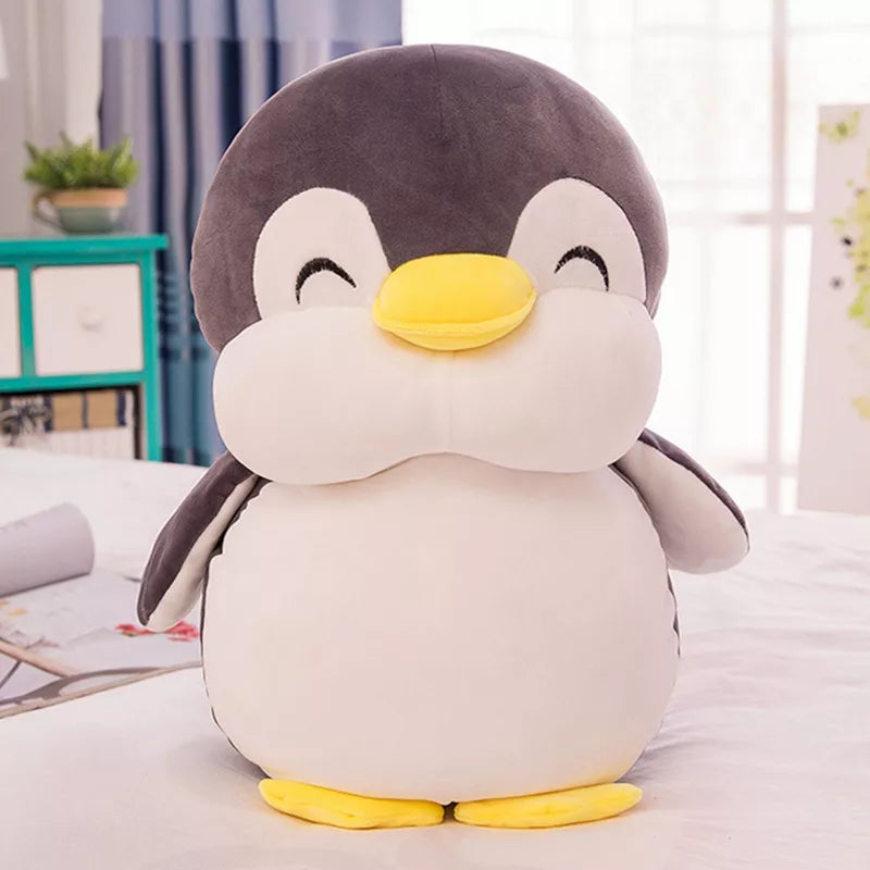 Pingüino Negro Grande de Peluche_55 cm