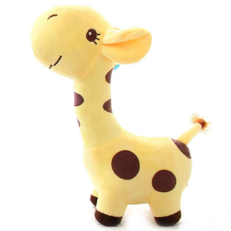 Jirafa Amarilla Pequeña de Peluche - 18 cm