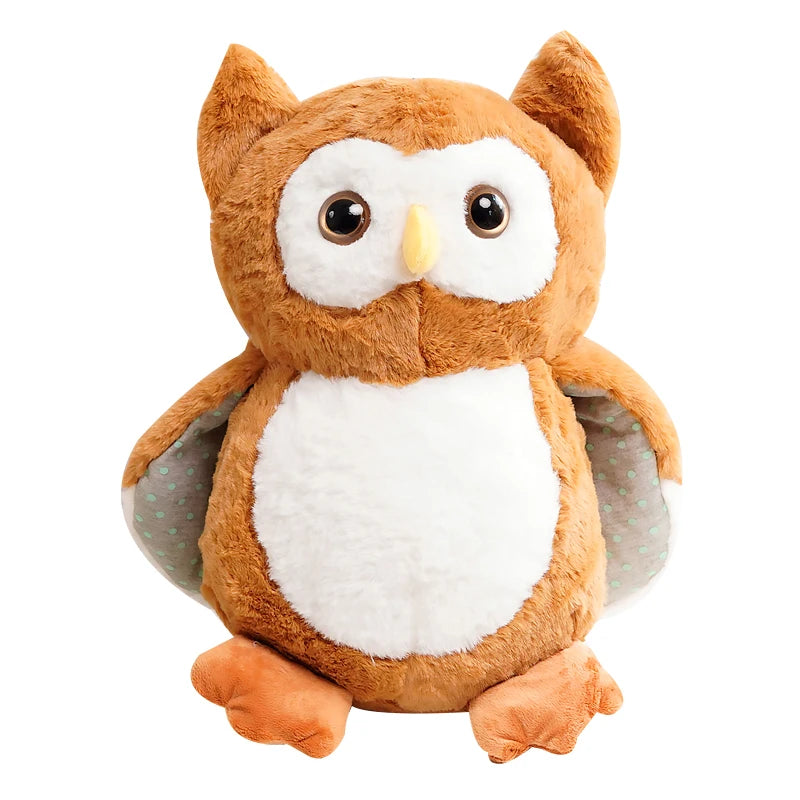 Búho Ocre de Peluche_25 cm