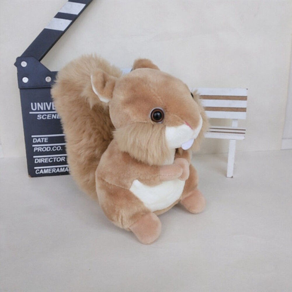 Ardilla Marrón de Peluche_20 cm