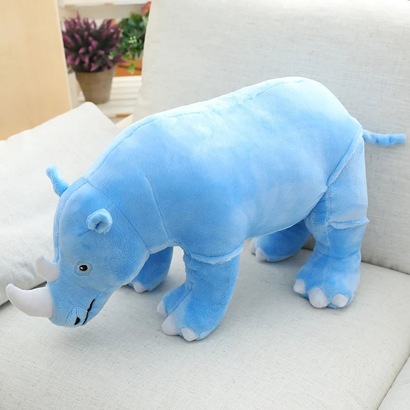 Rinoceronte Azul de Peluche_40 cm