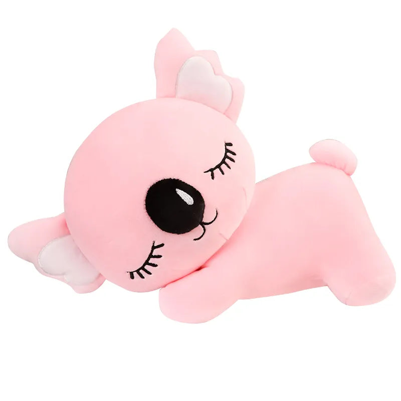 Koala Dormilón Rosa de Peluche para Bebé_35 cm