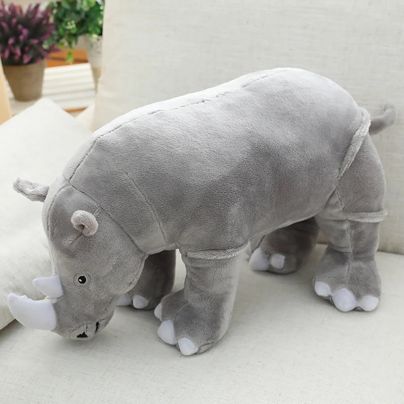 Rinoceronte Gris de Peluche_40 cm
