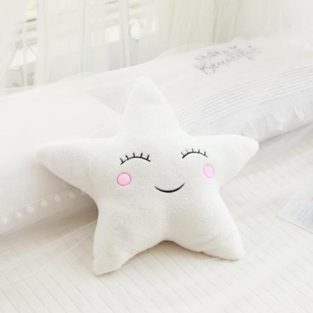 Almohada Infantil de Estrella Blanca_50 x 50 cm