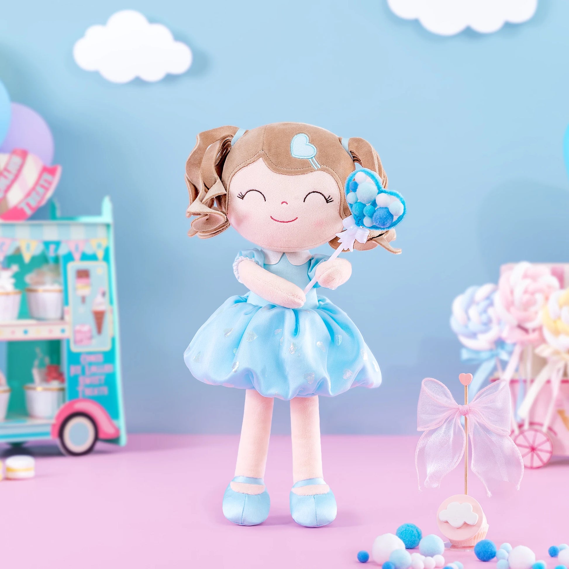Muñeca con Vestido Azul_40 cm_3