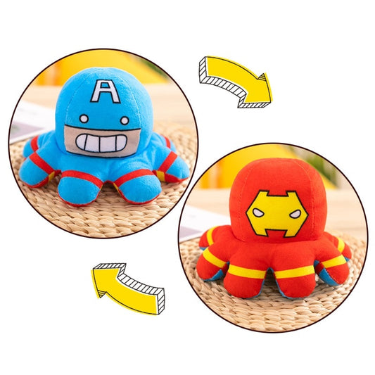 Capitán America Reversible de Avengers_20 cm