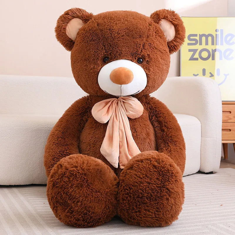 Oso con Lazo Gigante de Peluche_100 cm