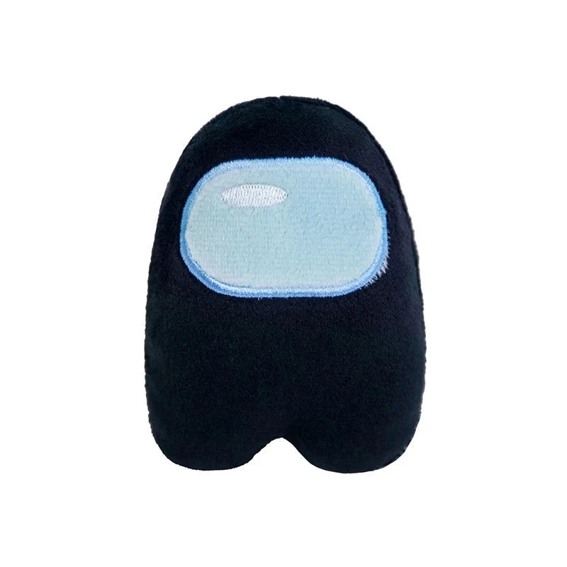 Peluche Negro Pequeño de Among Us_10 cm