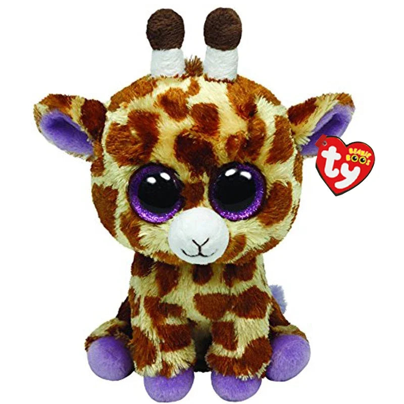 Jirafa TY Beanie Pequeño de Peluche_15 cm