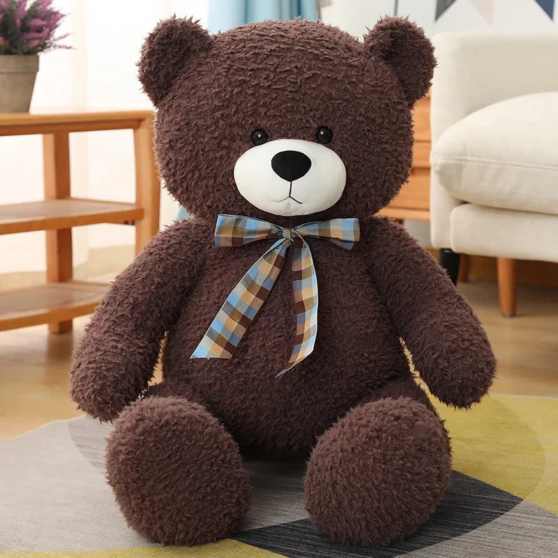 Oso Marrón Oscuro Gigante de Peluche_100 cm