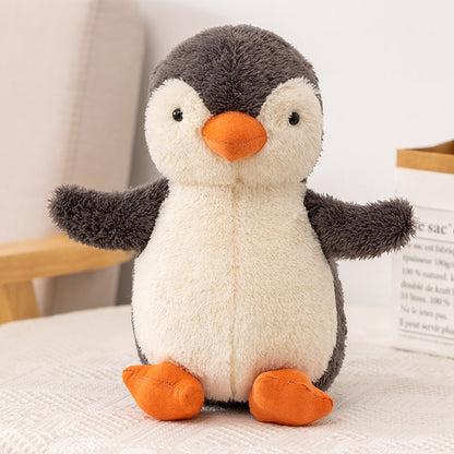 Pingüino Gris de Peluche_30 cm