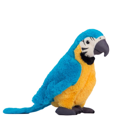 Loro Azul y Amarillo de Peluche_25 cm