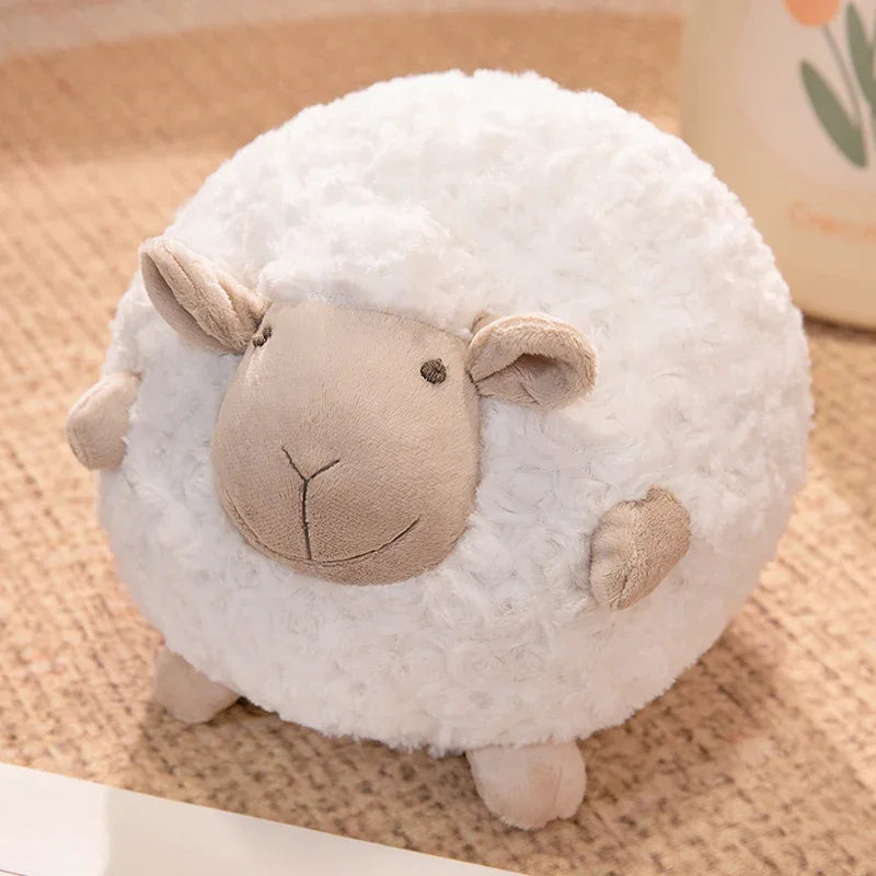 Oveja Gordita y Blanca de Peluche - 28_cm
