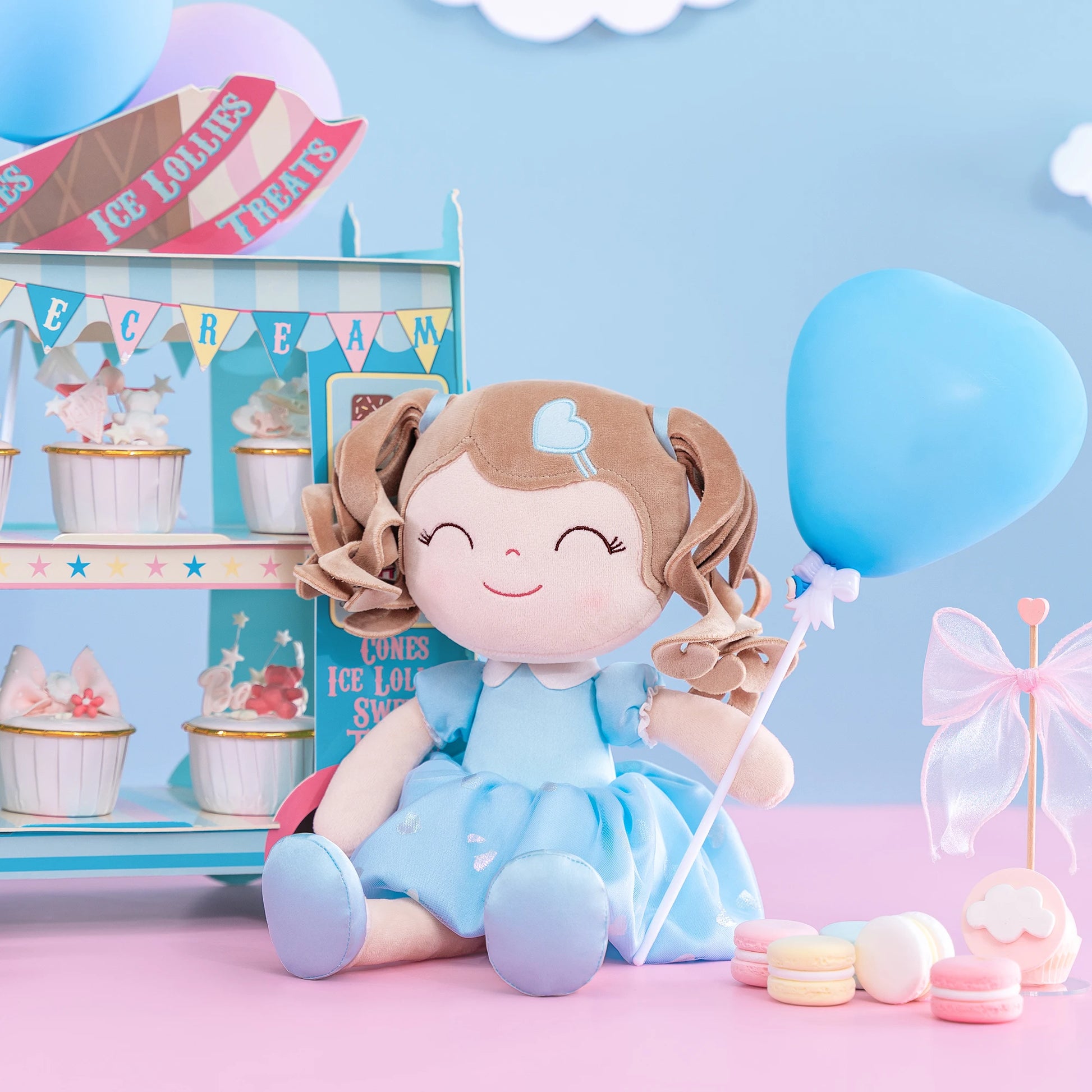 Muñeca con Vestido Azul_40 cm_4