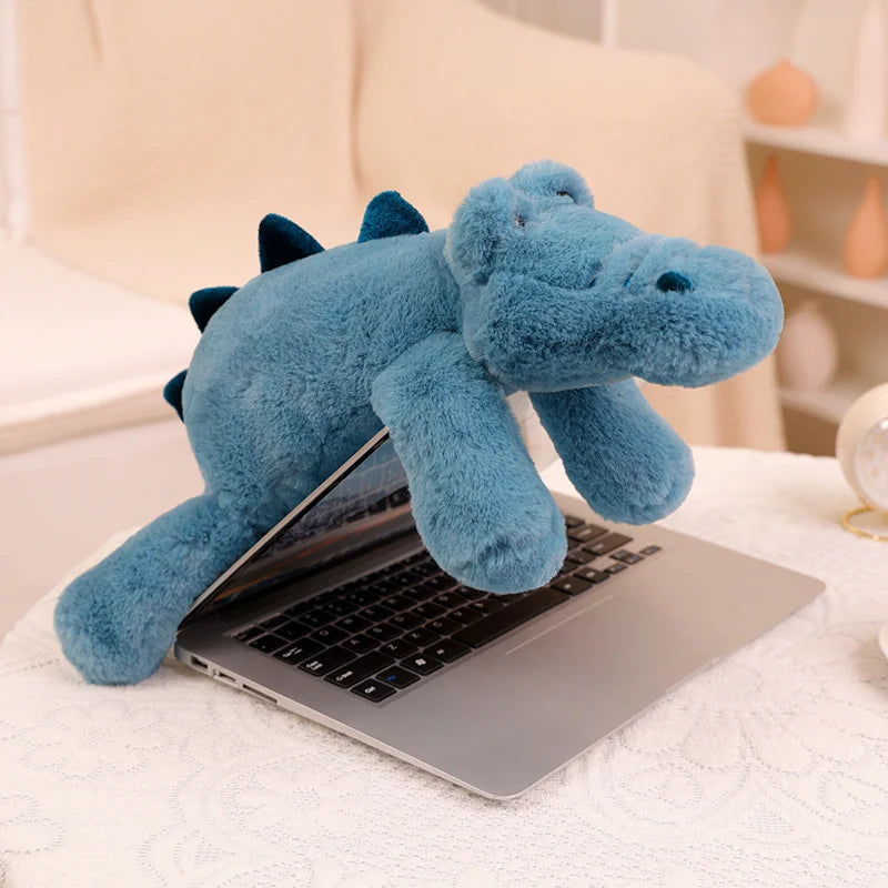 Cocodrilo Azul Grande de Peluche_55 cm_3