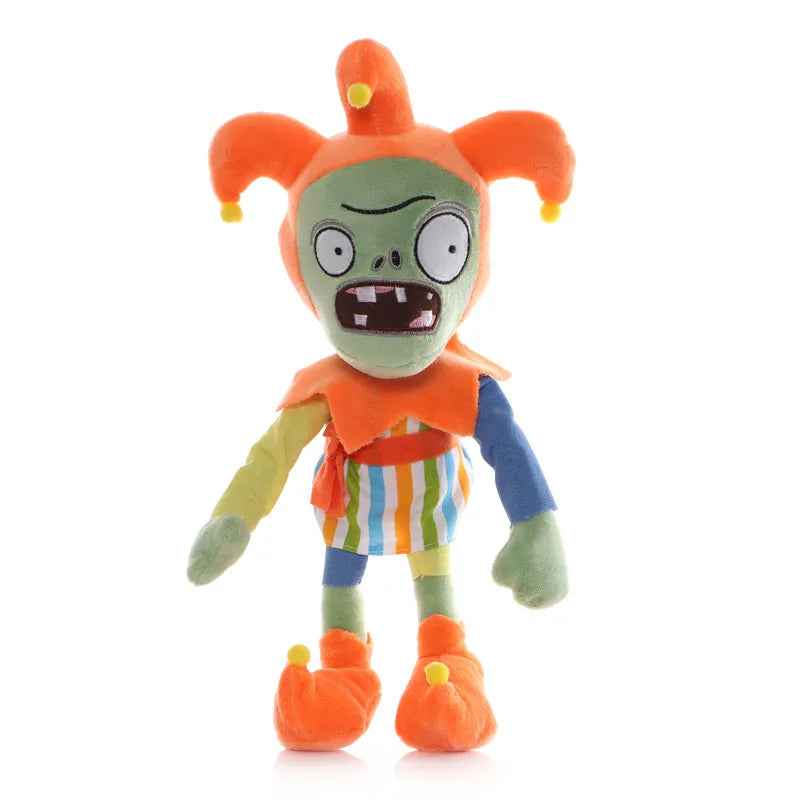Zombie Arlequín de Peluche de Plants Vs Zombies_30 cm