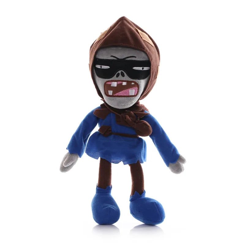 Zombie con Antifaz de Peluche de Plants Vs Zombies_30 cm