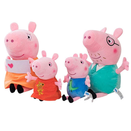 Familia Peppa Pig_30 cm y 19 cm