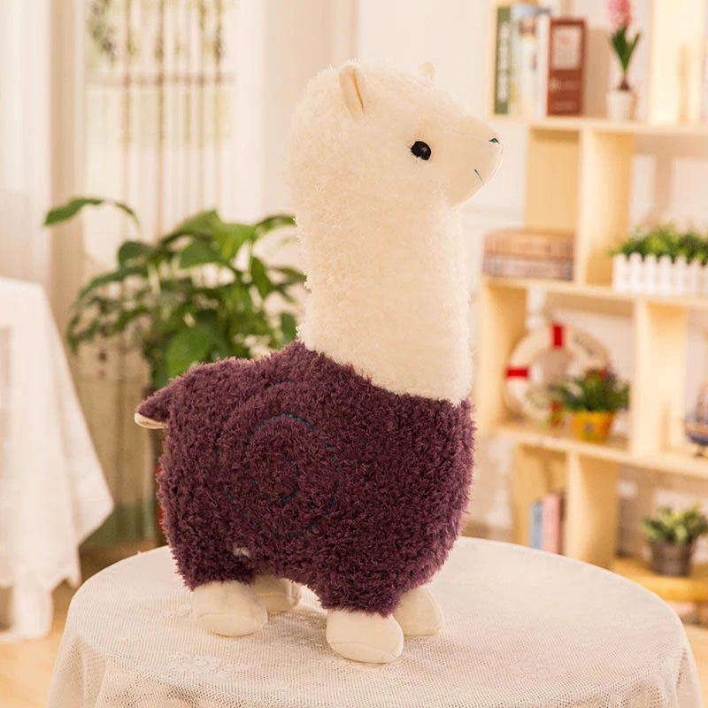 Alpaca Granate de Peluche_28 cm