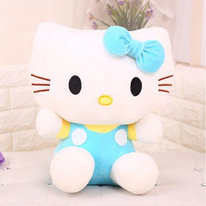 Hello Kitty Vestida de Azul de Peluche_20 cm