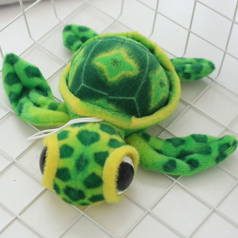 Tortuga Verde Pequeña de Peluche_15 cm