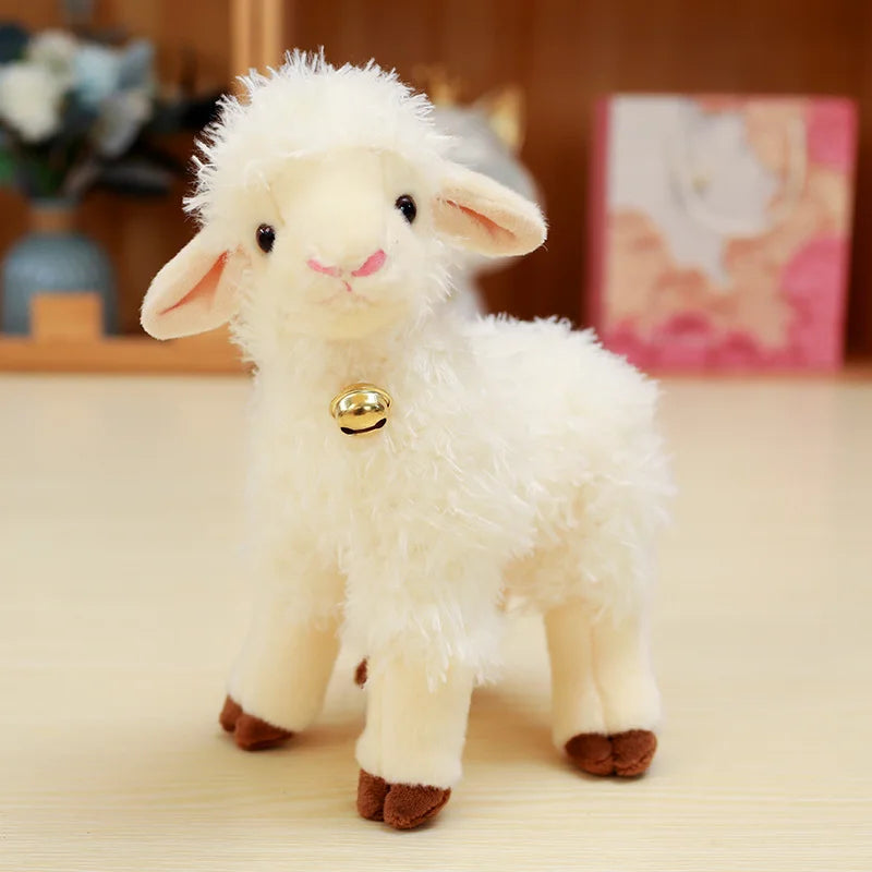 Oveja con Cascabel de Peluche_25 cm