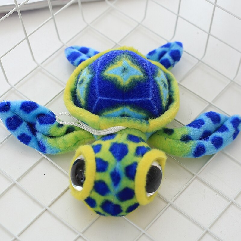 Tortuga Azul Pequeña de Peluche_15 cm
