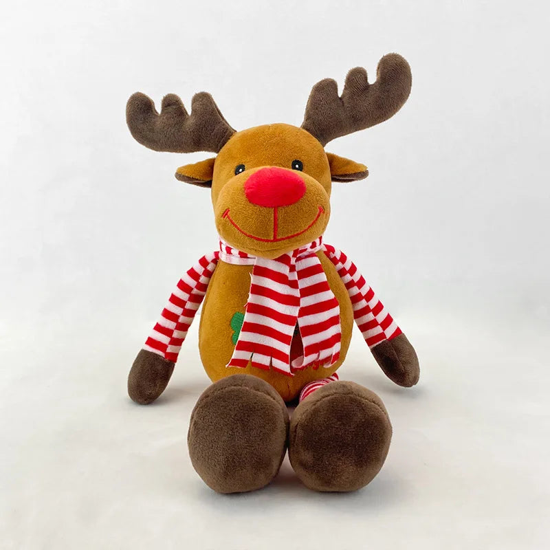 Reno con Bufanda de Peluche_35 cm