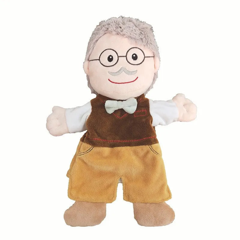 Muñeco Abuelo Títere de mano_25 cm