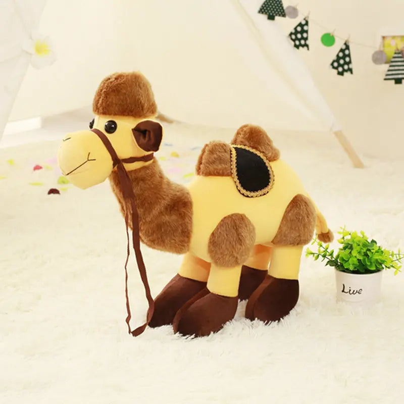 Camello Amarillo de Peluche_25 cm
