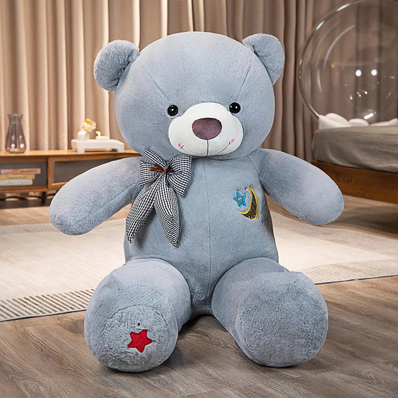 Oso Gris Gigante de Peluche_100 cm