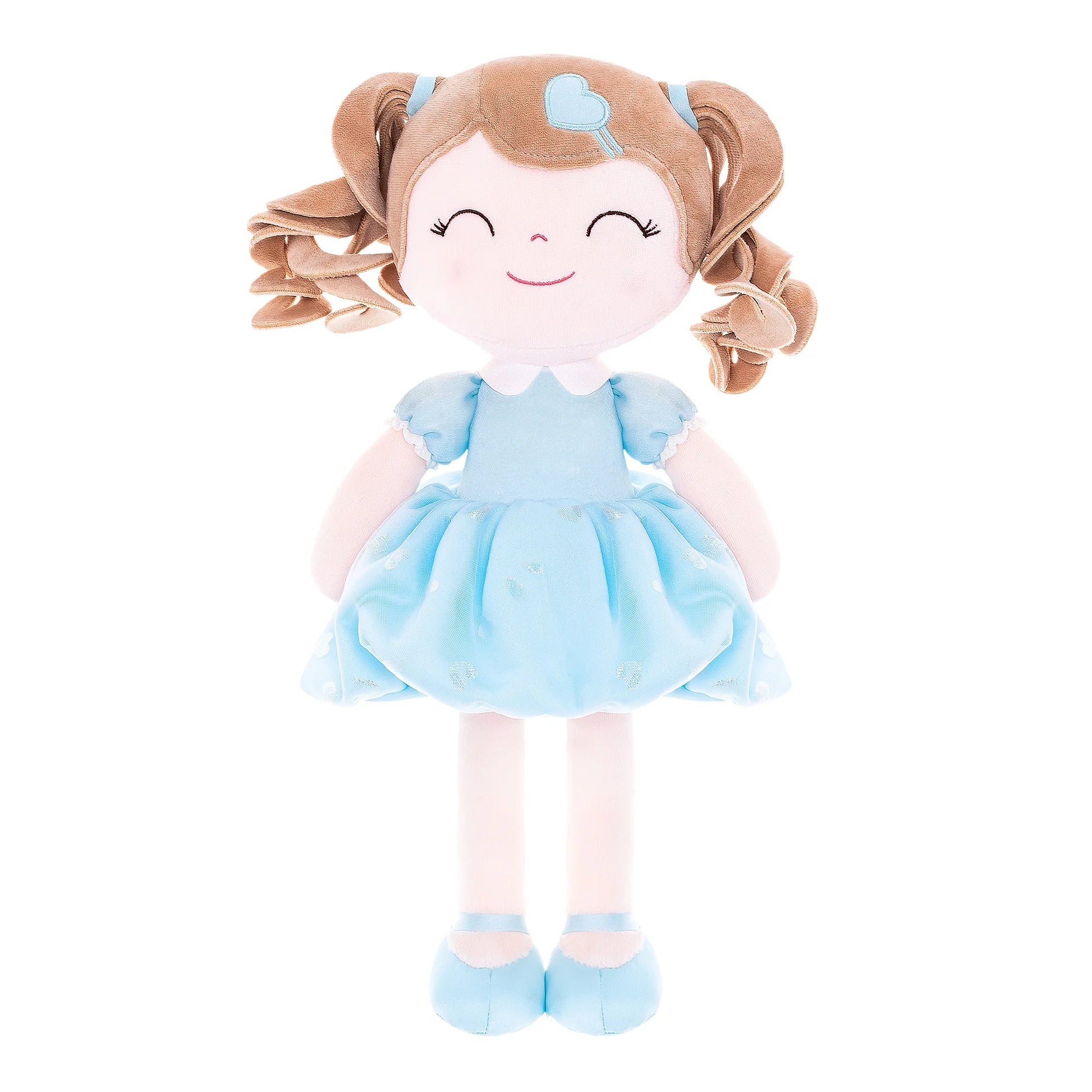 Muñeca con Vestido Azul_40 cm