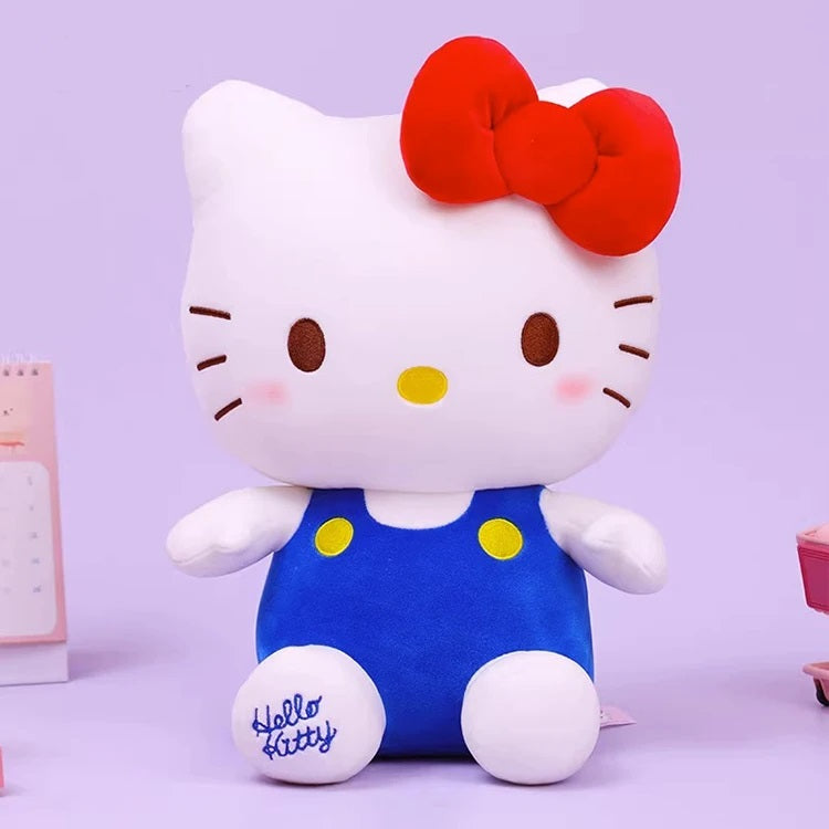 Hello Kitty con Lazo Rojo de Peluche_30 cm_2