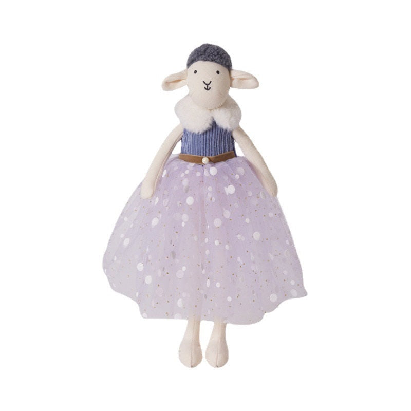 Muñeca de Trapo Oveja de Princesa_38 cm