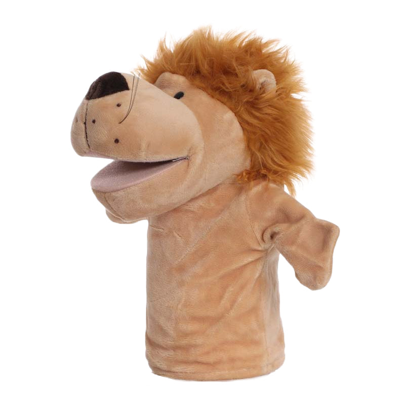Títere de mano de León_25 cm
