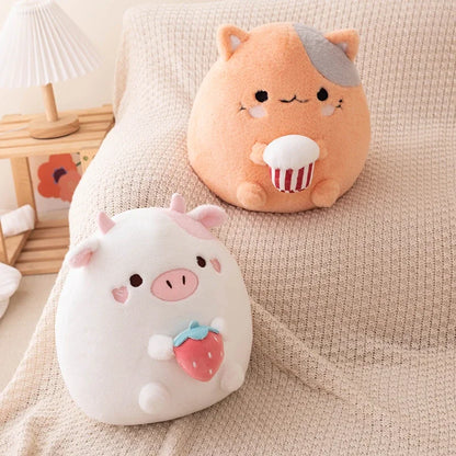 Vaca Squishmallow de Peluche - 32 cm