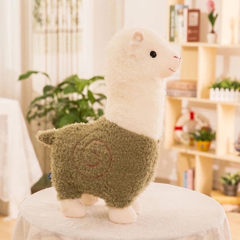 Alpaca Verde de Peluche_28 cm