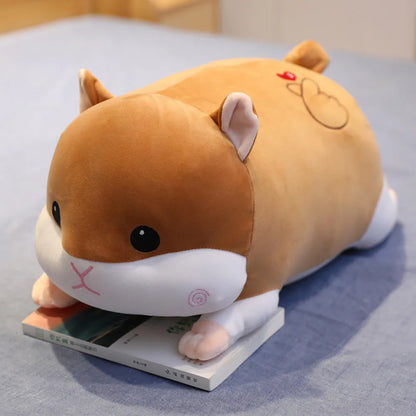 Hámster Marrón Squishy de Peluche_50 cm_2