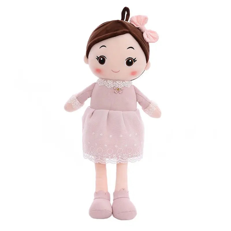 Muñeca Grande con Vestido Rosa_40 cm