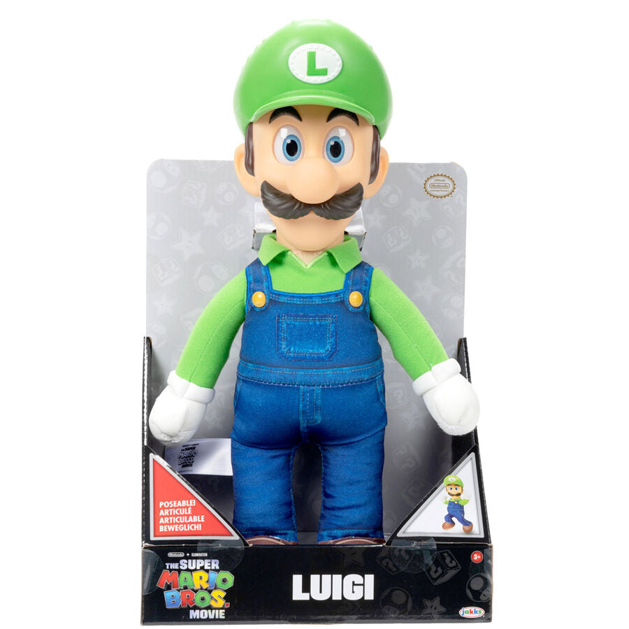 Luigi de Super Mario Bros de Peluche 1