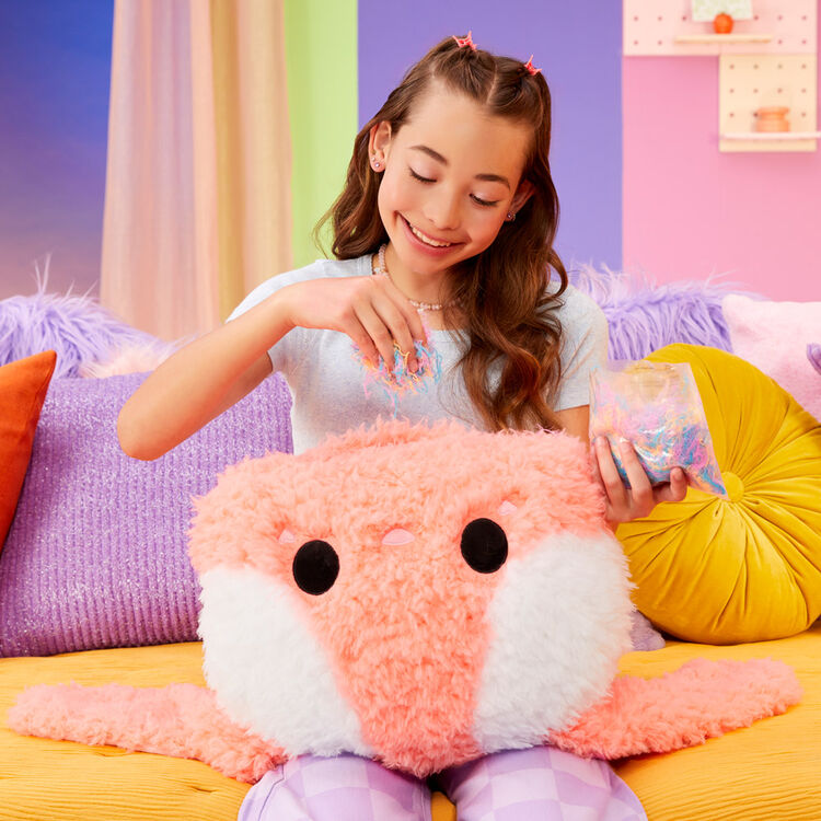Cojín de Conejo de Peluche con Aspirador de Pelusa 9