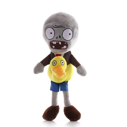 Zombie con Flotador de Peluche de Plants Vs Zombies_30 cm