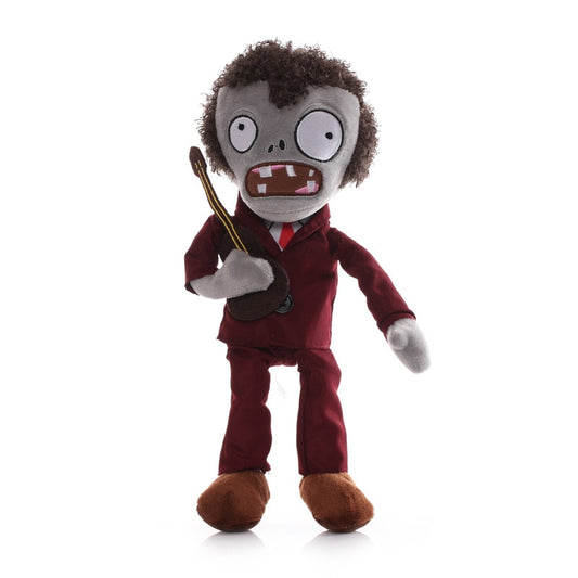 Zombie con Guitarra de Peluche de Plants Vs Zombies_30 cm