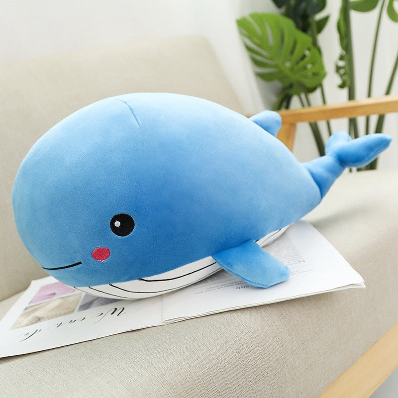 Ballena Azul de Peluche_35 cm