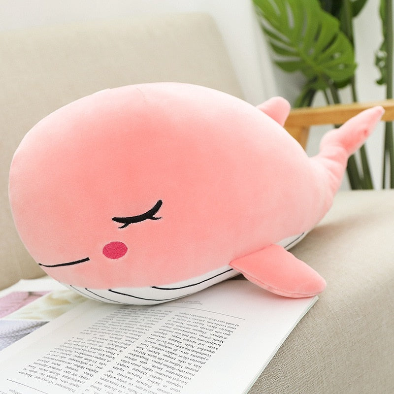 Ballena Rosa de Peluche_35 cm