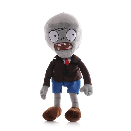 Zombie con Corbata de Peluche de Plants Vs Zombies_30 cm