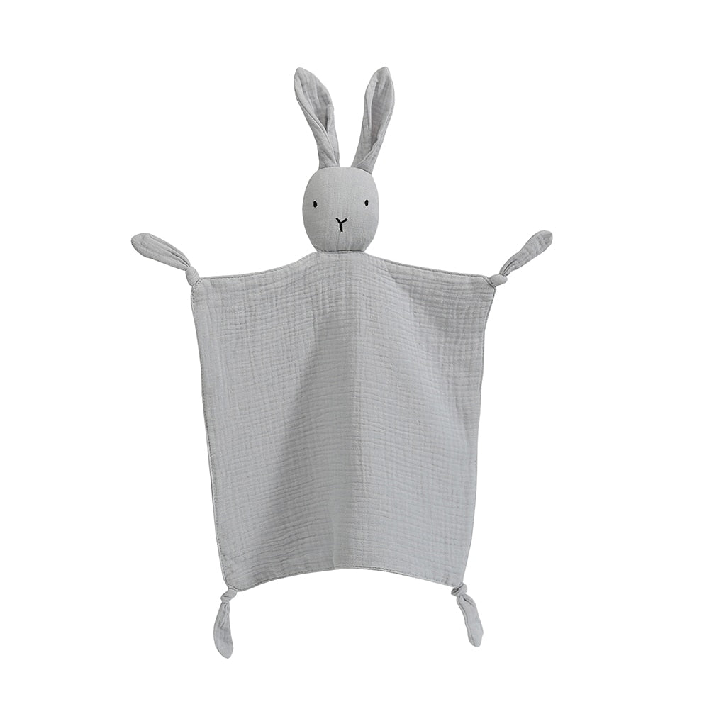 Doudou de Conejo Gris Claro_28 x 28 cm